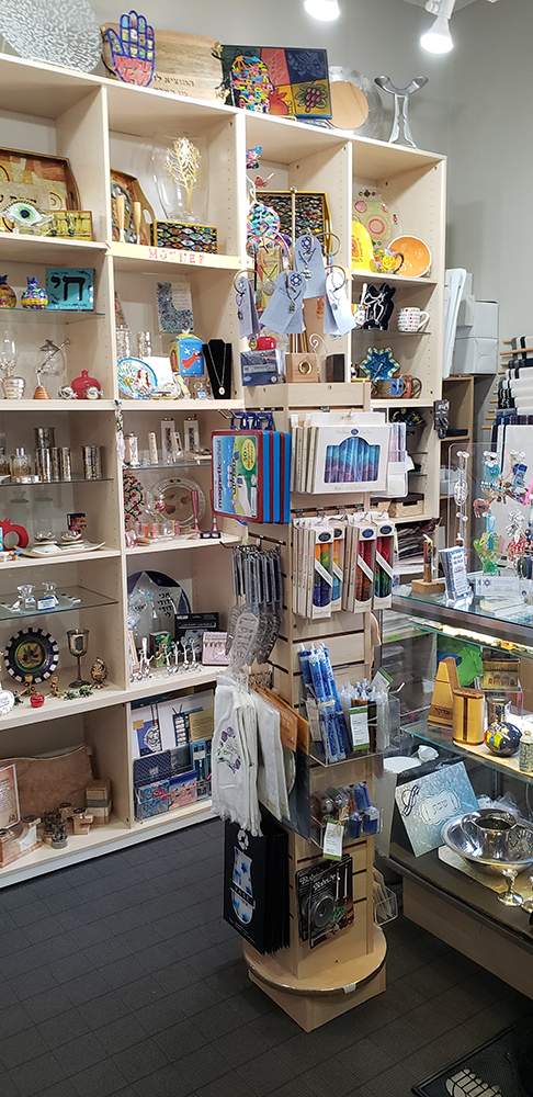 MJCBY Judaica Gift Shop with one of the largest selections of Judaica in the area.