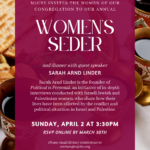 Women's Seder 2023