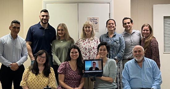 Photograph of the 2023-24 graduating cohort at MJCBY
