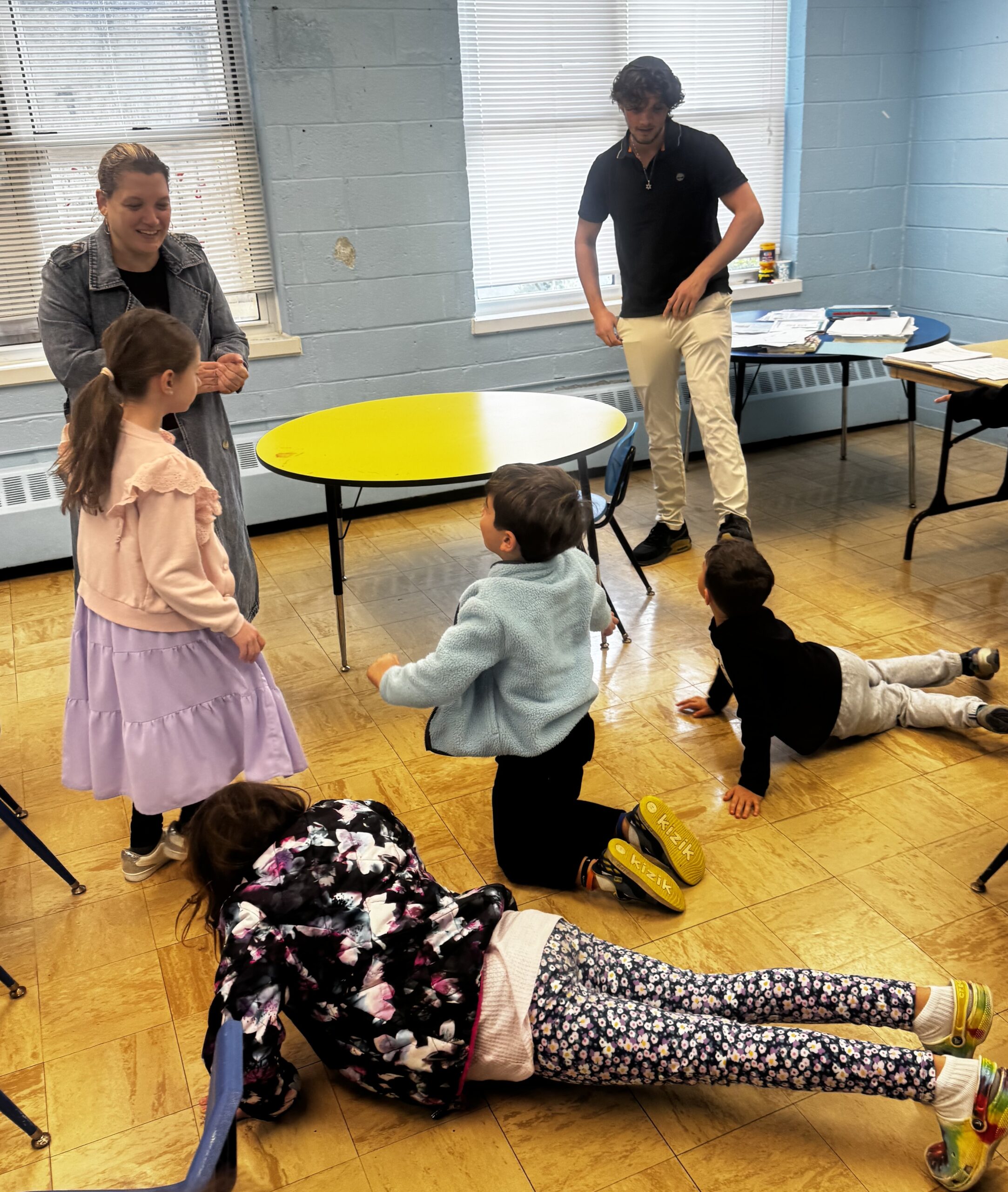 Kids activity at MJCBY religious school